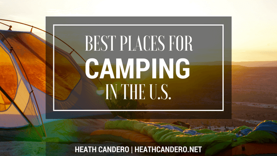 Heath Candero Camping in the US
